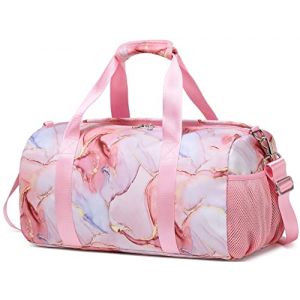 Sac de Sport Enfant Sac de Danse Fille Sac Weekend Enfant Sac Polochon Femme Sac Voyage Femme Weekend (Newerfee, neuf)
