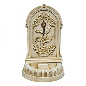 Fontaine de jardin mur en pierre de printemps extérieur 31 x 42 x 88 cm. (AnaParra Garden, neuf)