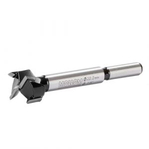 Mollom 7/8" (22,2mm) MèChe Forstner Pour Travail Du Bois PréCis Avec Carbure Yg8 Durable D'Une éPaisseur De 2,0 Mm, IdéAle Pour Le Bois Dur, Le Plastique, Le Contreplaqué (MOLLOM, neuf)