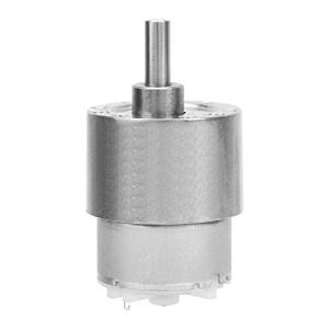 DC 12V Moteur &agrave; Engrenages, Motor&eacute;ducteur pour Ouvreur de Fen&ecirc;tre Distributeur Automatique de Jouets &Eacute;quipement d'automatisation Moteur &agrave; R&eacute;duction de Vitesse CC (12V 500RPM) (Zhaojou, neuf)