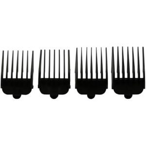 Efalock Lot de 4 peignes pour tondeuse &agrave; cheveux (Haarkosmetik24, neuf)