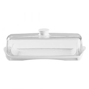 Beurrier rectangulaire pour plan de travail | Beurrier pour comptoir, beurrier de cuisine moderne, parfait pour le beurre de la c&ocirc;te est/ouest Cypreason (cultle, neuf)