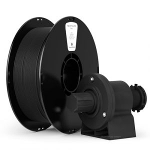 kexcelled Filament en Fibre de Carbone PLA, Filament pour Impression 3D 1,75 mm +/- 0,03 mm, Résistance Améliorée, Compatible avec la Plupart des Imprimantes FDM, Bobine de 1 kg (2,2 lbs), Noir (kexcelled EU, neuf)