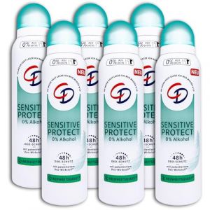 CD Sensitive Protect Lot de 6 d&eacute;odorants en spray 150 ml (TopDeal 24, neuf)