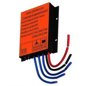 BAOJUHUIKANG 220v, 10A -40A 12V 24V 48V 220V MPPT Contrôleur de Charge, Régulateur 12000W pour générateur d'éolienne Alternateur de Moulin à Vent Chargeur de Batterie (BAOJUHUIKANG, neuf)