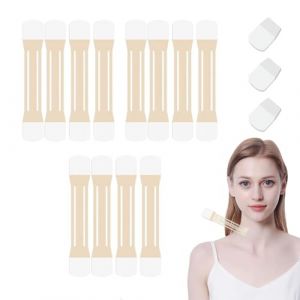 Bande de lifting instantané for le cou, bande de lifting du visage et du cou, bandes de serrage instantanées for le cou et le visage, réutilisables et imperméables, for le cou, le visage et la mâchoir (llyying, neuf)