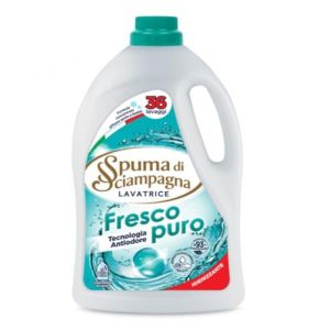 Spuma Di Sciampagna Lessive liquide lave-linge frais pur 36 lavages 1620 ml, 1620 ml (Spesa Moderna, neuf)