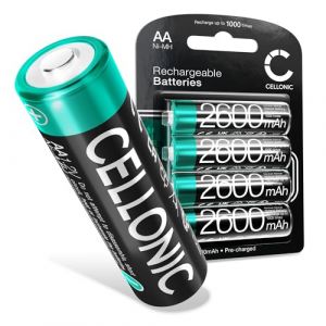 CELLONIC, Batterie pour Babyphone Compatible avec Philips Avent SCD713, Avent SCD560, Avent SCD580 (2600mAh) (subtel, neuf)