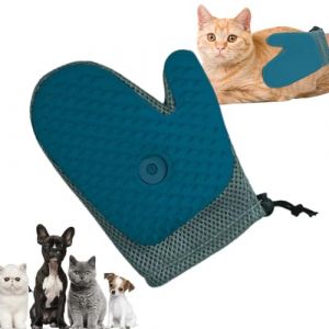 Gants &Eacute;lectrostatiques Pour Poils D'Animaux - Gants &Eacute;lectrostatiques pour le Toilettage des Animaux | Outil R&eacute;utilisable Pour Toilettage, Enl&egrave;vement, Nettoyage, Chien, Canap&eacute;, Bain, Chute, Maison, Voi (atteryhui, neuf)