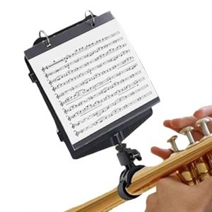 Patifirst Porte-Partition | Lyre Pour Trompette De Fanfare,Accessoire Pour Piano Guitare Clarinette Ukul&eacute;l&eacute; Fl&ucirc;te Batterie (Patifirst, neuf)