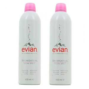 Evian Brumisateur Spray 400ml (lot de 2) (Yamstock, neuf)