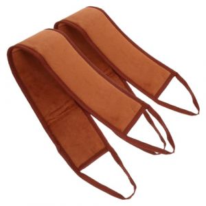 LOORGVEL 2 pi&egrave;ces Applicateur Dos Exfoliant &agrave; Long Manche Outil Pratique pour Lotion et Autobronzant Facile &agrave; Utiliser pour Hommes et Femmes Cadeau Soins Personnels (YANJHG, neuf)