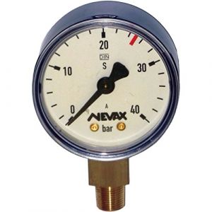 NEVAX - Manom&egrave;tre ac&eacute;tyl&egrave;ne 40 bar - 330060 (ESPINOSA, neuf)
