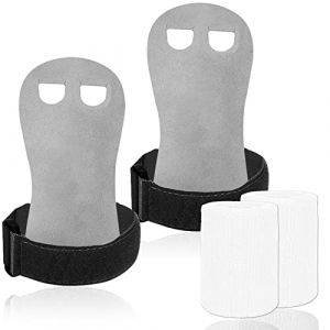 FINGER TEN Gants Gym Enfant/Adulte Manique Protection Paumes with Bracelets de Sport Bande Paire, Gants Protection Paumes pour Exercice Traction/Crossfit/Barre/Gymnastique (Sombre, S) (Finger Ten Golf Shop, neuf)