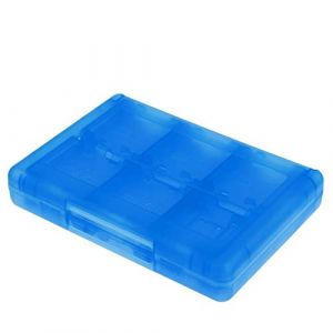 Zhixteu 28 en 1 Porte-Cartes de Jeu pour Nintendo 3DS / DSi/DSi XL/DSi LL/DS/DS Lite, Porte-Boîte de Rangement pour Cartouches (Bleu) (zhlxteu, neuf)