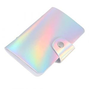 TOPPERFUN Paquet Pour Plaques De Nail Art Multifonction Pochette Pour Tampons Nail Art Capacit&eacute; 20 Plaques 6,5 x 12,5 Cm Organisation Pratique Fermeture Boucle Facile (Linuya, neuf)