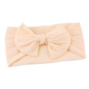 BESTonZON 7 pièces Bandeau Élastique Garçon Fille avec Nœud Doux et Confortable Accessoires Cheveux pour Nées Adapté pour Usage et Fêtes (baiyek, neuf)