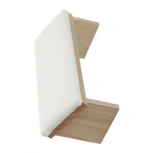 Support de bras de manucure : coussin de lunette en bois en cuir PU, matelas ergonomique | Support de support de nail art, supports de polissage, repos confortable, pour manucure des ongles Manucure (huaimeie, neuf)