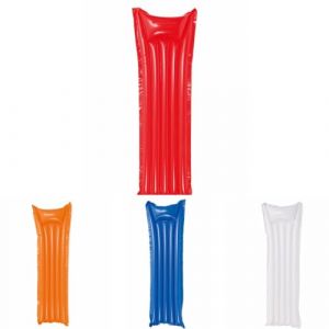 ANTEVIA - Bouée Matelas Gonflable pour Piscine ou Plage 180 x 70cm | Plus DE 20 MODÈLES | Coussin Piscine | Matière: PVC | Couleur : Rouge (Pumper Rouge) (Kigan, neuf)