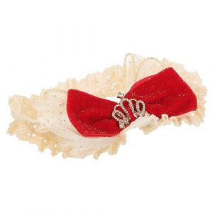 VICASKY Bandeau À Nœud Rouge Pour Bébé Fille Bandeau Pour Cheveux Pour Anniversaires Et Festivals (Belicious Helper, neuf)