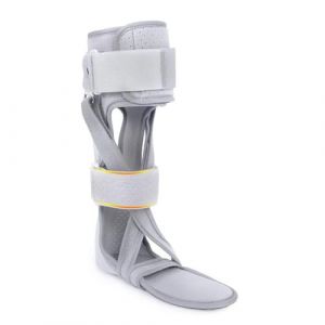 Orth&egrave;se de pied de stabilit&eacute; lat&eacute;rale Afo Drop - Stabilisateur de cheville pour homme et femme - Dorsiflexion l&eacute;g&egrave;re avec poignets r&eacute;glables au mollet - &Eacute;paule et pied droit - Taille XL (kilnbright, neuf)