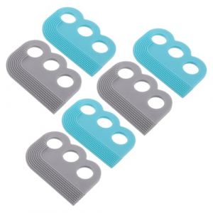 BESPORTBLE Kit de 6 Brosses Double Face pour Poils D'animaux, &Eacute;pilateur R&eacute;utilisable Vert et Gris, Brosse Douce pour Chiens et Chats, Nettoyant pour Meubles, Canap&eacute;s et Si&egrave;ges de Voiture (Giovanna Baillie, neuf)