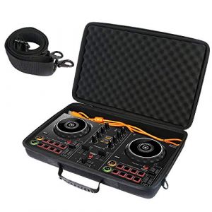 Khanka &Eacute;tui pour Pioneer DJ DDJ-FLX2/DDJ-200/DDJ-WeGO4, pour Hercules Inpulse 200 MK2/Inpulse 200 DJ Controller, Bo&icirc;tier de Rangement avec Poign&eacute;e et Bandouli&egrave;re, &Eacute;tui Uniquement (YBY_EUGO, neuf)