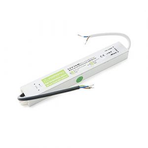 Transformateur LED 30W 230VAC-12VDC IP67 IP67 | (GreenIce, neuf)