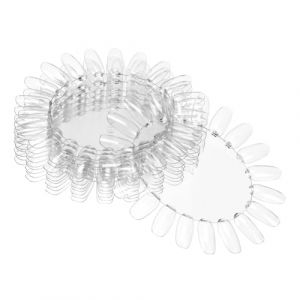 Beatifufu 10pièces Présentoir à Faux Ongles Plastique Étagère à Bâtonnets Transparente Nuancier Pour De Vernis Stand De Pour Salon De Manucure (Camprilli, neuf)