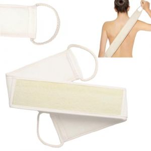 Loofah Sangle De Bain, Luffa Dos Épurateur Exfoliant Organique Massage Dos Épurateur Spa, utilisée pour les soins du corps, pour Dos Corps Bain Douche Homme et Femme. (BenCo, neuf)