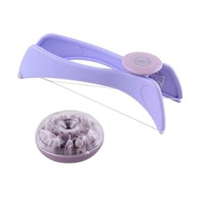 &Eacute;pilateur, &Eacute;pilateur &agrave; Fil De Coton, &Eacute;pilateur Facial F&eacute;minin, &Eacute;pilateur Facial Manuel, &Eacute;pilateur Facial &agrave; Fil De Coton, &Eacute;pilation Des Poils Du Cou Du Visage (Violet) (Yelschwa, neuf)
