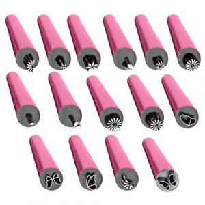 Tampon à ongles, outils de conception d'ongles, stylo de tampon à ongles, stylos de décoration d'ongles, outils de pointillage pour débutants, tampon à ongles en forme de fleur pour débutants, tampon (ganyutrade, neuf)