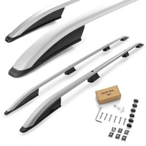 CHROMEMASTER | Les Barres de Toit Compatible avec Renault Trafic L1 SWB Court 2001-2014; Rails de Toit Con&ccedil;us pour Le Montage de Barres de Toit, de Coffres de Toit, de Porte-v&eacute;los | Aluminium Durable (CHROMEMASTER, neuf)