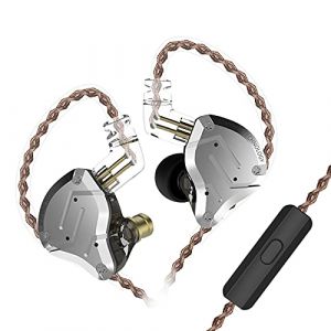 CCA KZ ZS10 Pro 4BA+1DD Bass Drive,&eacute;couteurs st&eacute;r&eacute;o HiFi,r&eacute;sistants &agrave; la Transpiration, moniteurs isolants du Bruit,Casque DJ pour Musiciens, c&acirc;ble d&eacute;tachable &agrave; 2 Broches (CCA Offical Store, neuf)