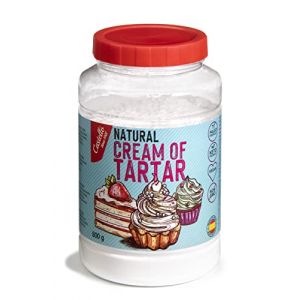 Crème de tartre - 100% Naturel - Qualité Supérieure Alimentaire - Substitut Naturel de la levure chimique - Sans Gluten - Sans Phosphates - Keto et Paleo - Sans OGM - Castello since 1907-800 g (Castello since 1907, neuf)