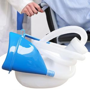 HAILM Urinoir pour Hommes Et Femmes, Urinal Homme &Eacute;tanche R&eacute;utilisable De 2000Ml, Urinoir Portable avec Balance Et Tube Long, Pistolet Urinoir pour Homme pour Maison, Camping, Voiture,Blanc (ZXMYgou, neuf)