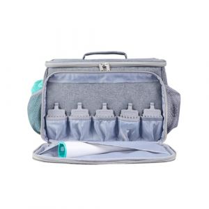 Support pour aspirateur pour chien de toilettage - sac de transport de grande capacité pour kit de toilettage d'animaux - sac de protection pour aspirateur pour chien, tondeuses, brosse (dealemt, neuf)