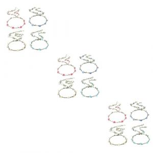 Beaupretty 12 Pièces Bandeau Fleur Rose Couronne De Fille De Fleur Rubans à Cheveux Pour Les Filles Couronne De Guirlande De Fleurs Couronne De Porte Fleur Couronne De Fleurs Chiffon (lorianca, neuf)