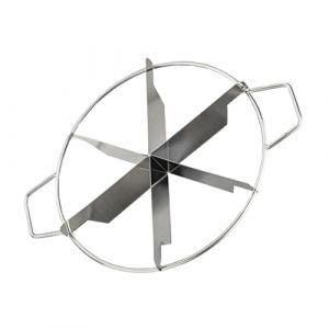 Outil de d&eacute;coupe pratique pour pizza en couches S&eacute;parateur de g&acirc;teau en acier inoxydable Facile &agrave; utiliser Coupe-g&acirc;teau Accessoire de cuisine Outil de cuisine (Yunnan., neuf)