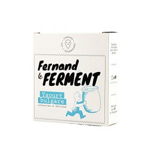 FERNAND LE FERMENT - ferments lactiques pour yaourt maison (10 sachets = 80 pots de yaourt), sans additif, bio par nature (Les Copains Gourmands ?, neuf)