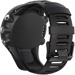 Tyogeephy Accessoire de bracelet de rechange en silicone avec vis compatible pour Suunto Ambit 1/2/2S/2R/3 Sport/3 Run/3 Peak Smartwatch (BETTYCHEN LIMITED, neuf)