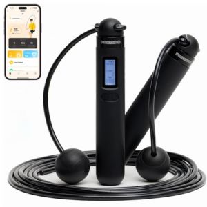 PROWERS Corde &agrave; Sauter Connect&eacute;e sans Fil avec Compteur Calories & Application &ndash; Rechargeable USB-C, Corde Fitness R&eacute;glable pour Entra&icirc;nement Maison, Cardio, CrossFit, HIIT &ndash; Homme Femme Enfant (PROWERS, neuf)