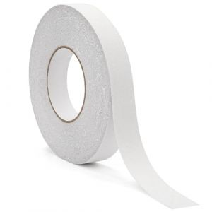 Bande Antiderapante Exterieur, 2.5cm*20m Int&eacute;rieur Bande Antid&eacute;rapante Escalier, Bande Antiderapante Exterieur, Bande Antid&eacute;rapant Transparent Escalier pour Escaliers, Marche, Int&eacute;rieur, Ext&eacute;rieur (MFSSEU, neuf)