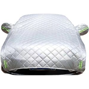 B&acirc;che Voiture Exterieur pour Renault Clio 3 Clio 3 RS, Couverture De Gr&ecirc;le De Voiture &Eacute;paissie, Demi-Housse De Voiture, Protection Contre La Gr&ecirc;le, Anti-UV, Respirante (TCUTEUS, neuf)
