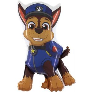 Toyland&reg; 89cm (35") Ballon g&eacute;ant en aluminium de personnage de Paw Patrol Chase de taille g&eacute;ante - Ballons de f&ecirc;te pour enfants (Toyland&reg;, neuf)