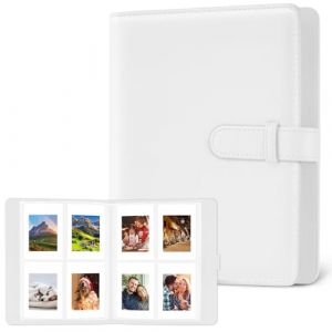 Flintronic Album Photo pour Film 3 Pouces, Album 128 Poches, Album Photo Maison Photo pour Fujifilm Instax Mini 7s 8 8+ 9 25 50 70 90, Polaroid, Kodak Mini 3 Pouces Film (flintronic, neuf)