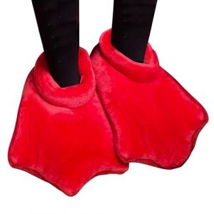 Chaussons &agrave; Pattes de Canard, Unisexes en Peluche Douce avec Animaux,Chausson d'hiver Femmes Hommes Chausson en Peluche Animaux Cartoon Home Slippers (sunagf, neuf)