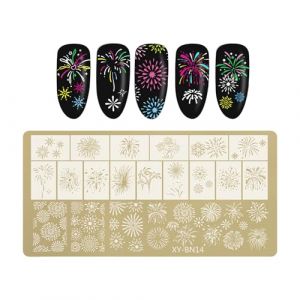 Conceptions Fleurs Papillon Des Ongles Tampon Tampon Accessoire En Acier En Acier Inoxydable Pour Le Salon Professionnel Manucure Art Bricolage Décoration Ongle Décoration (angelliu, neuf)