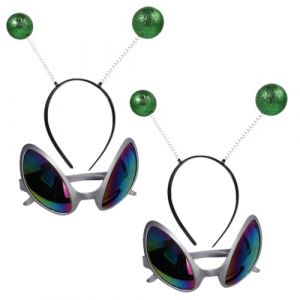 ibasenice 2ensembles Lunettes Fantaisie Avec Serre-t&ecirc;te Antenne Lunettes De F&ecirc;te Accessoires Pour D&eacute;guisement Et Cosplay (The taste of cooking, neuf)