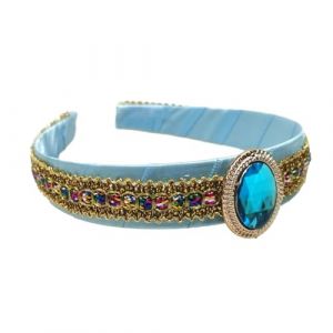PLCPDM Serre-tête en cristal pour cosplay, fête de princesse arabe, déguisement pour vacances, voyage, accessoires de photographie pour filles (fankundianzishangwuyouxiangongsi, neuf)